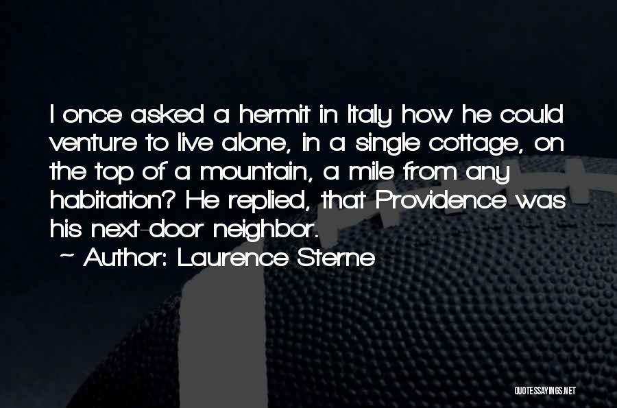 Top Of Mountain Quotes By Laurence Sterne