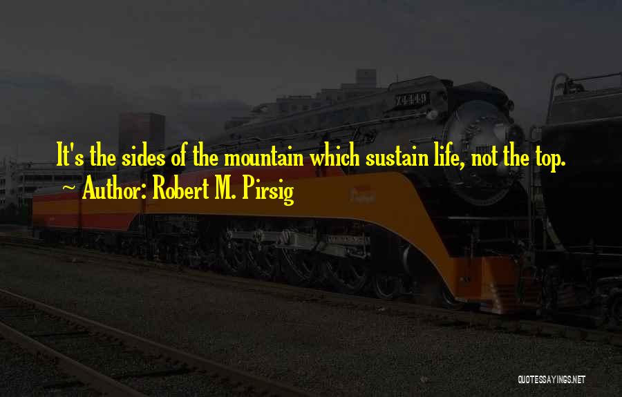 Top Of Mountain Quotes By Robert M. Pirsig