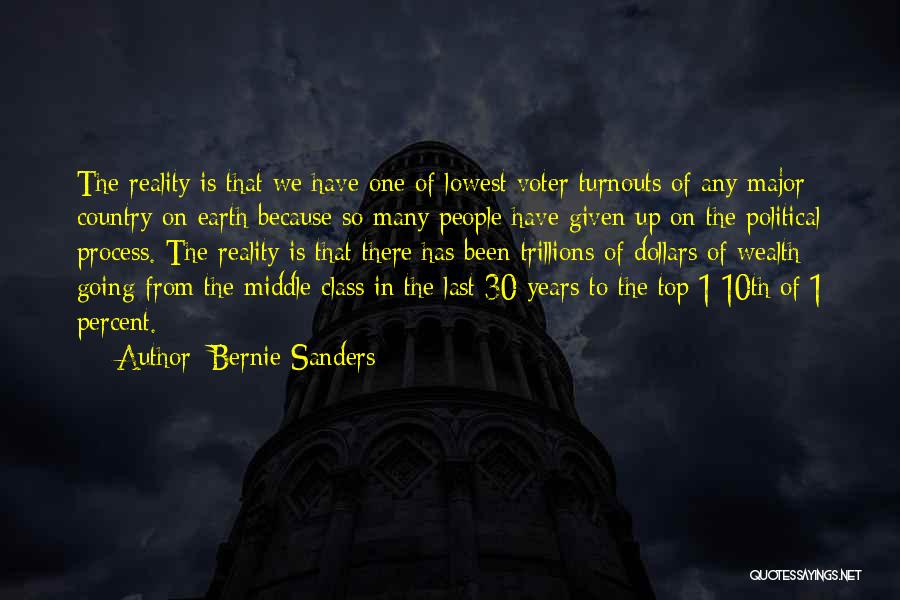 Top Of The Class Quotes By Bernie Sanders