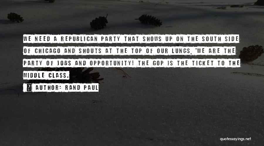 Top Of The Class Quotes By Rand Paul