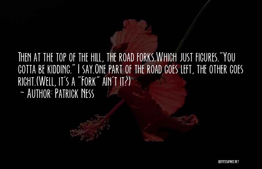 Top Of The Hill Quotes By Patrick Ness