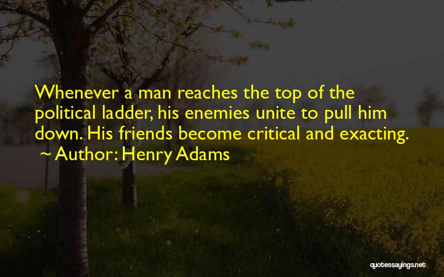 Top Of The Ladder Quotes By Henry Adams