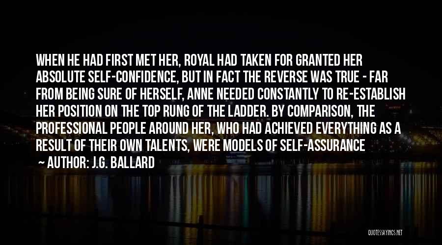Top Of The Ladder Quotes By J.G. Ballard