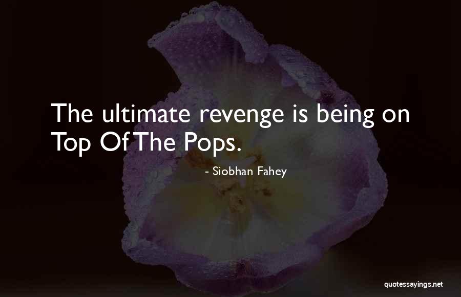 Top Of The Pops Quotes By Siobhan Fahey