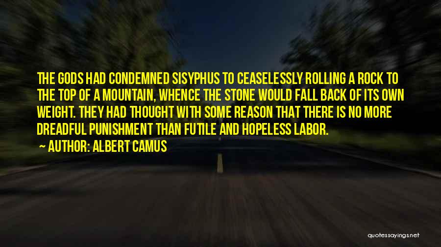 Top Of The Rock Quotes By Albert Camus