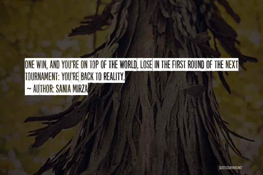 Top Of World Quotes By Sania Mirza