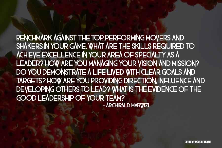Top Of Your Game Quotes By Archibald Marwizi Top Of Your Game Quotes By Archibald Marwizi