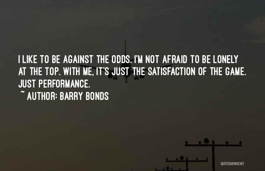 Top Performance Quotes By Barry Bonds