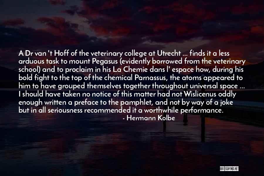 Top Performance Quotes By Hermann Kolbe Top Performance Quotes By Hermann Kolbe