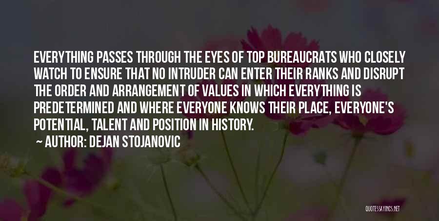 Top Position Quotes By Dejan Stojanovic