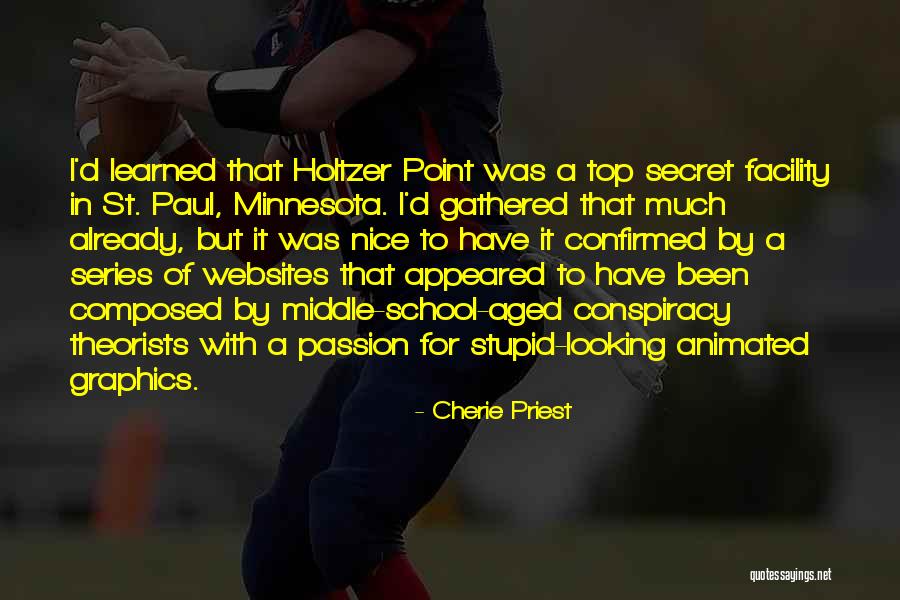 Top Secret Quotes By Cherie Priest Top Secret Quotes By Cherie Priest
