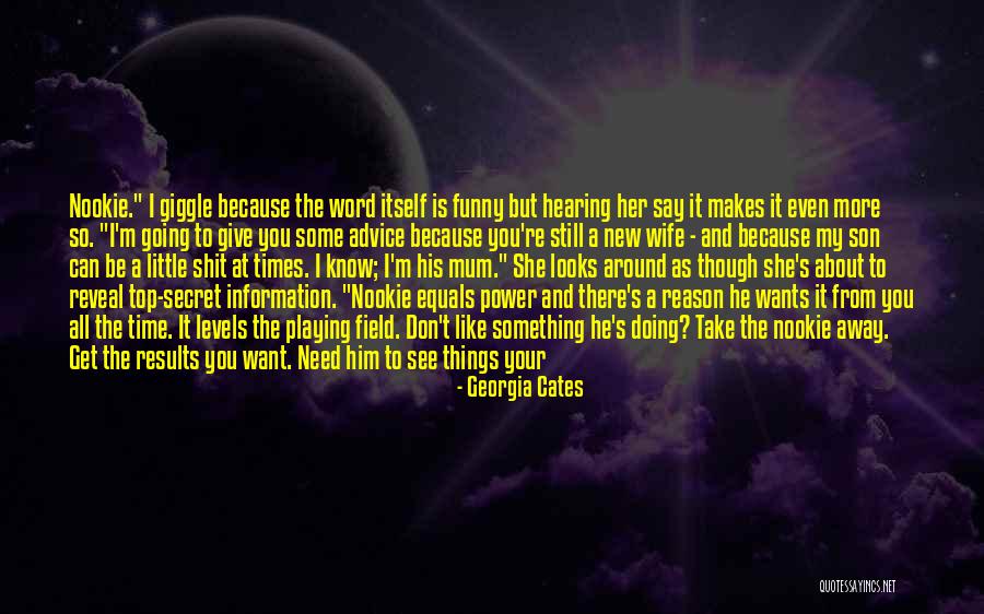 Top Secret Quotes By Georgia Cates