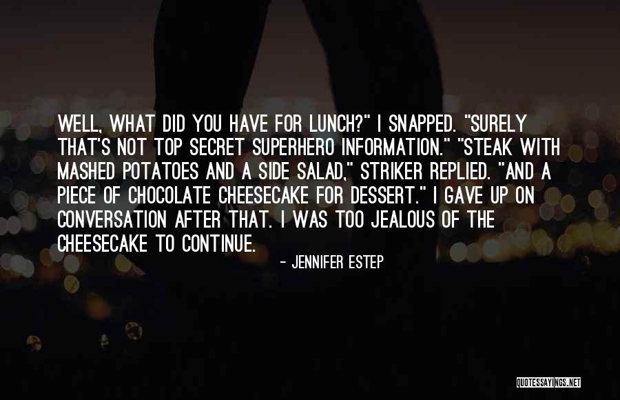 Top Secret Quotes By Jennifer Estep