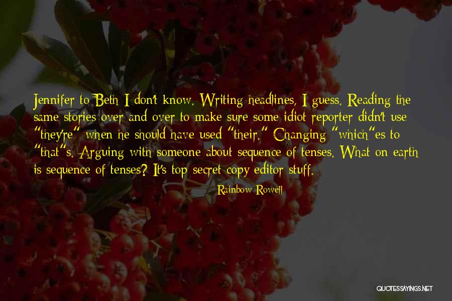 Top Secret Quotes By Rainbow Rowell