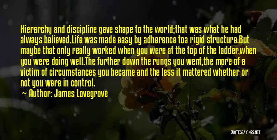Top Shape Quotes By James Lovegrove
