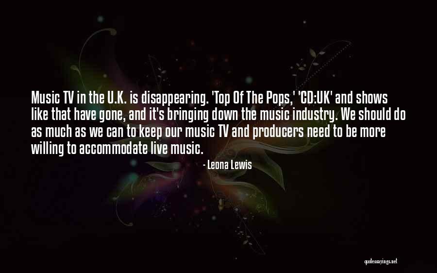 Top Tv Shows Quotes By Leona Lewis