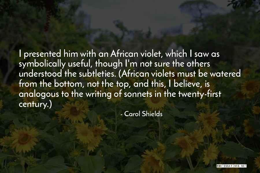 Top Twenty Quotes By Carol Shields