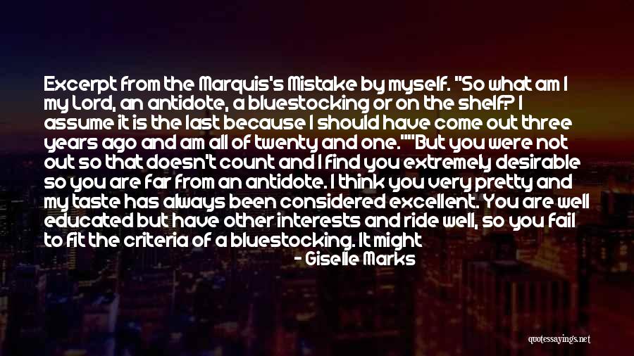 Top Twenty Quotes By Giselle Marks