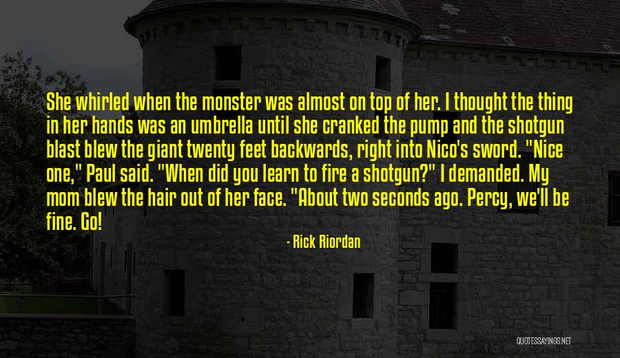 Top Twenty Quotes By Rick Riordan