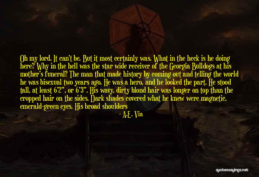 Top World Quotes By A.E. Via Top World Quotes By A.E. Via