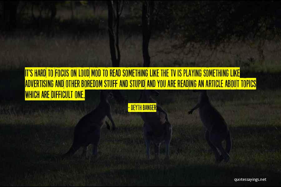 Topescu Mihai Quotes By Deyth Banger Topescu Mihai Quotes By Deyth Banger