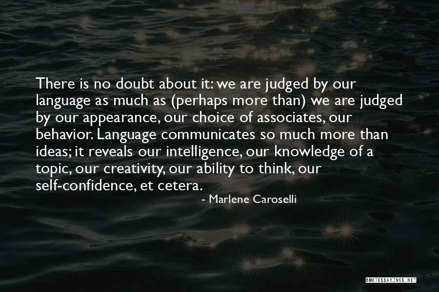 Topic Quotes By Marlene Caroselli Topic Quotes By Marlene Caroselli