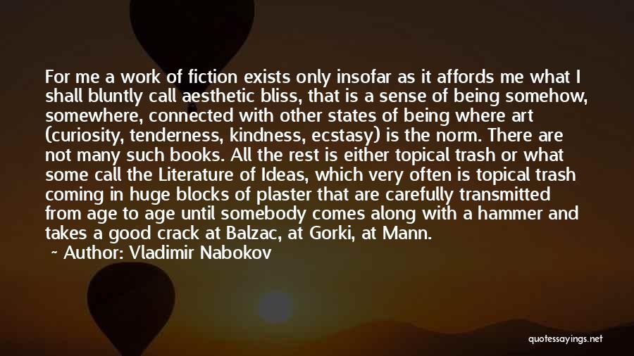 Topical Quotes By Vladimir Nabokov