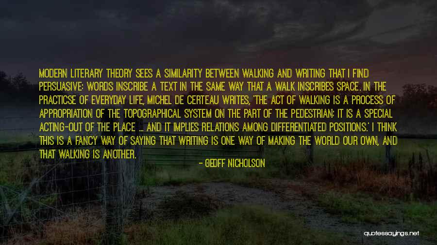 Topographical Quotes By Geoff Nicholson Topographical Quotes By Geoff Nicholson