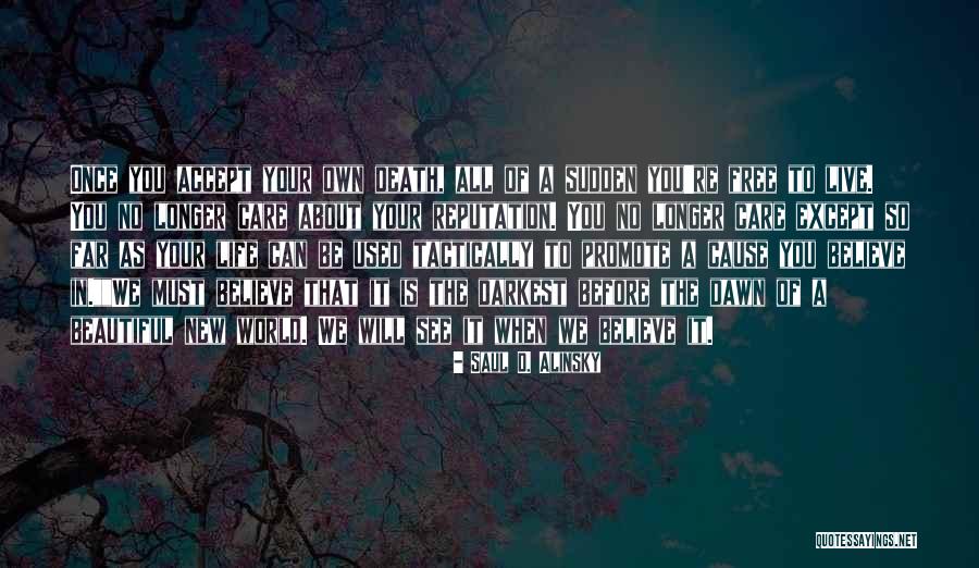 Torchlessly Quotes By Saul D. Alinsky
