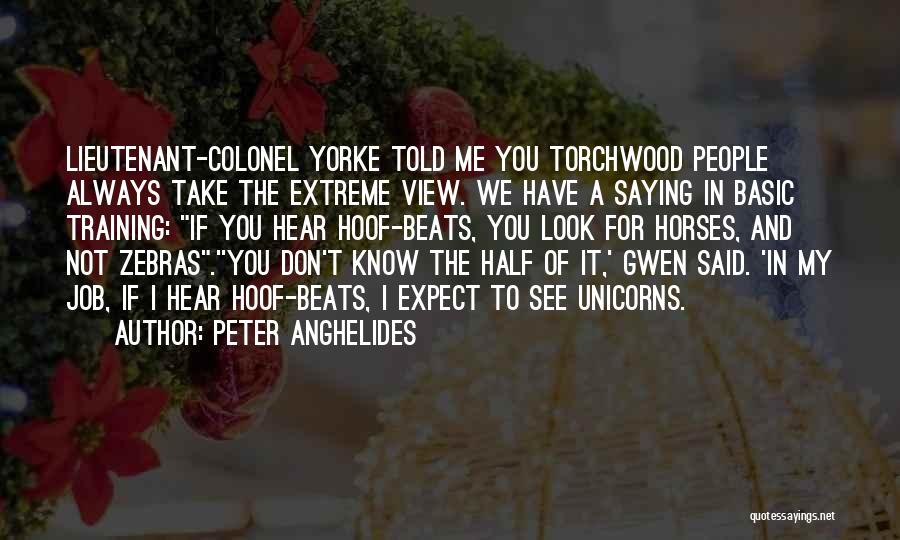 Torchwood Quotes By Peter Anghelides