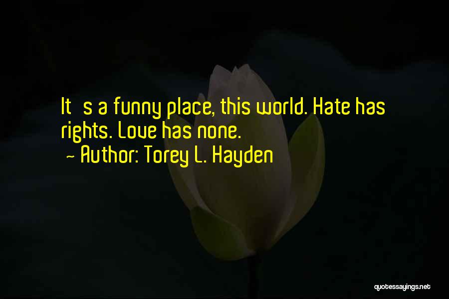 Torey L. Hayden Quotes 958307