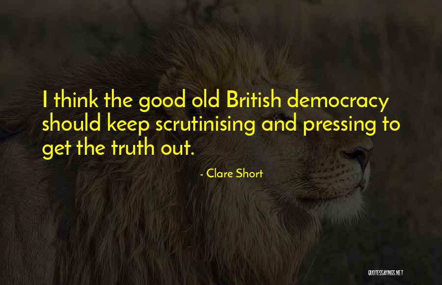 Torggler Cnu Quotes By Clare Short Torggler Cnu Quotes By Clare Short