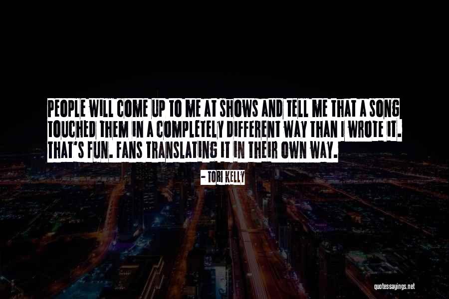 Tori Kelly Quotes 956003 Tori Kelly Quotes 956003