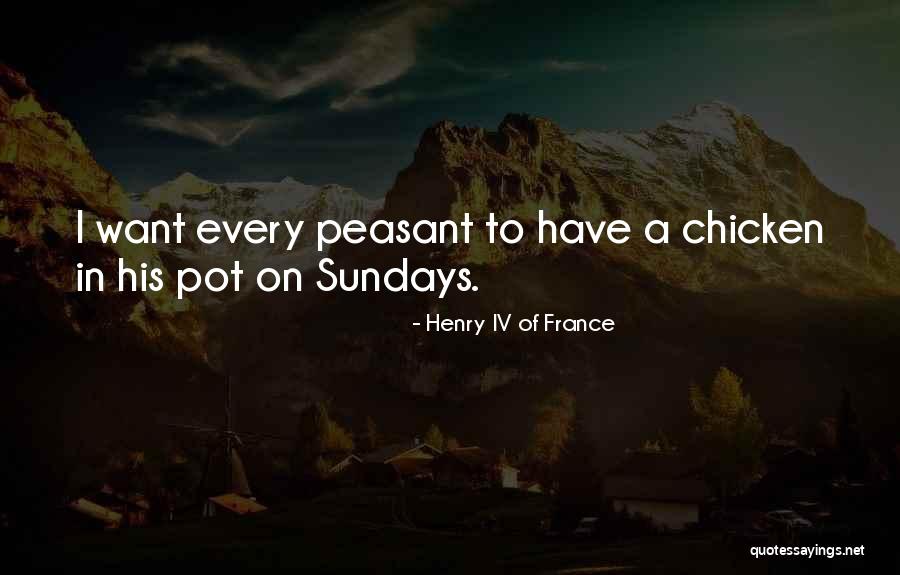 Toriko Food Quotes By Henry IV Of France