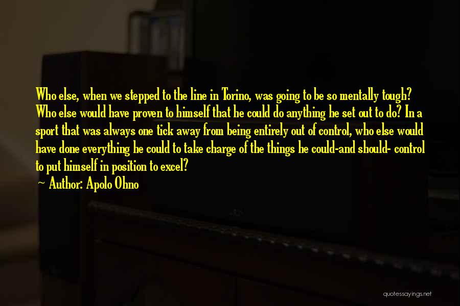 Torino Quotes By Apolo Ohno