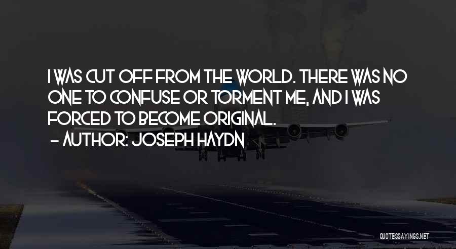 Torment Quotes By Joseph Haydn
