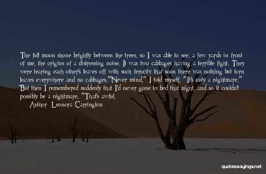 Torn Between Two Things Quotes By Leonora Carrington