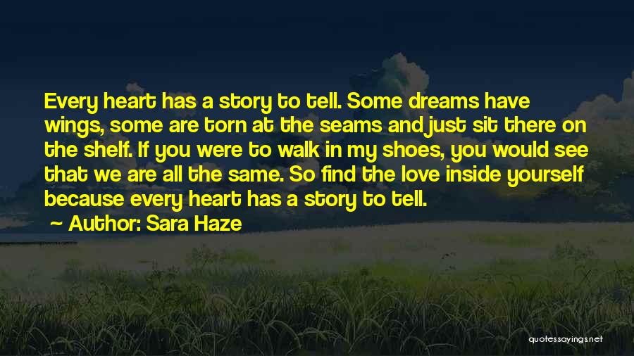 Torn Heart Quotes By Sara Haze