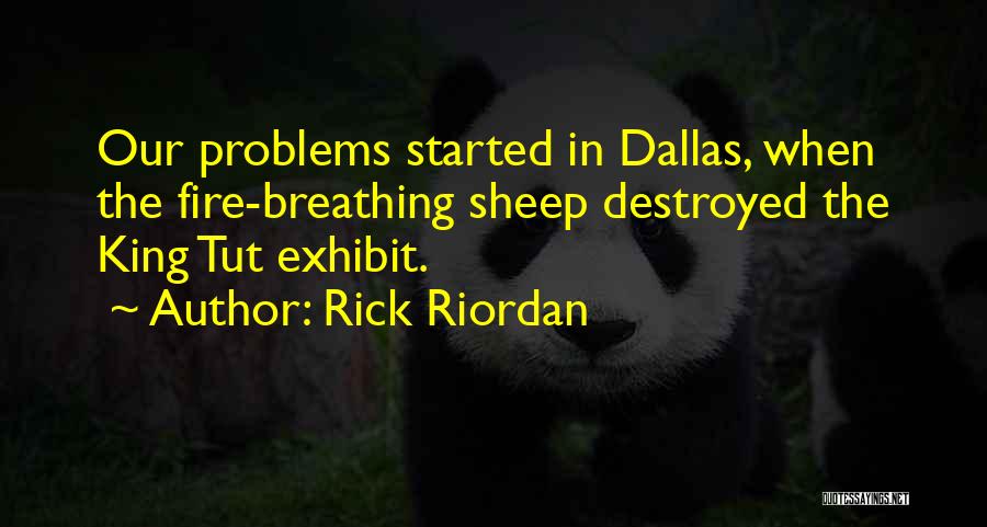 Tornado Destruction Quotes By Rick Riordan