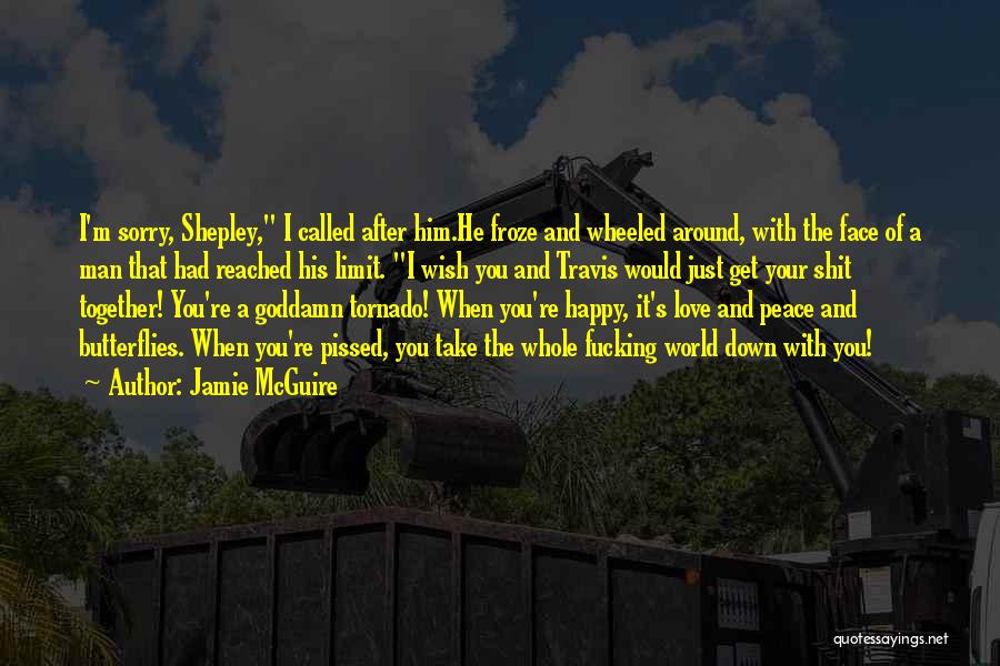 Tornado Love Quotes By Jamie McGuire