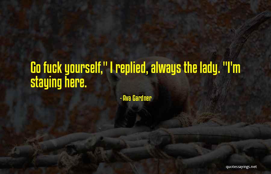 Torque Release Technique Quotes By Ava Gardner Torque Release Technique Quotes By Ava Gardner