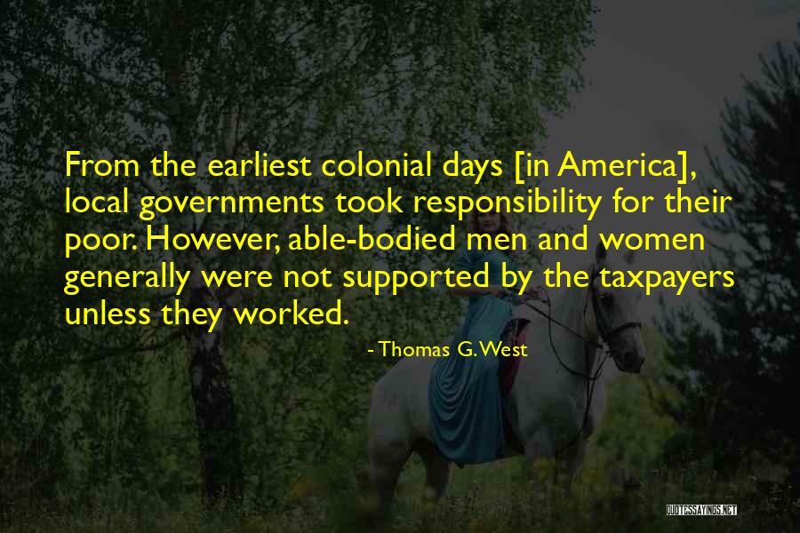 Torrans Metal Bar Quotes By Thomas G. West