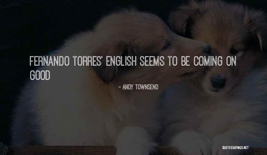 Torres Quotes By Andy Townsend