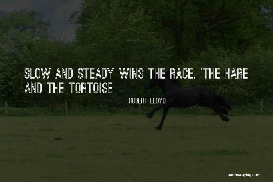 Tortoise Quotes By Robert Lloyd