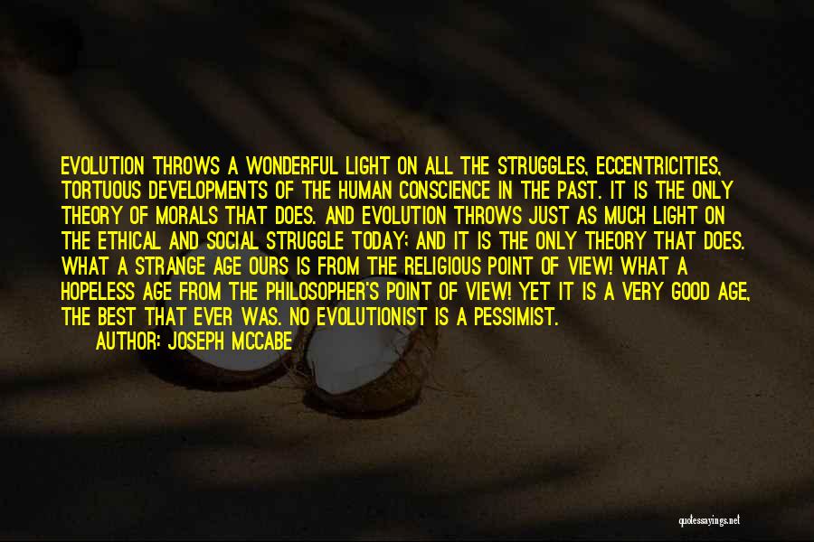 Tortuous Quotes By Joseph McCabe