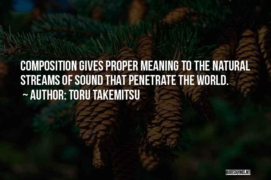 Toru Takemitsu Quotes 151274