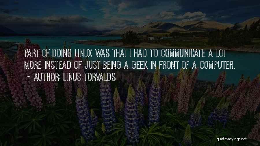 Torvalds Quotes By Linus Torvalds