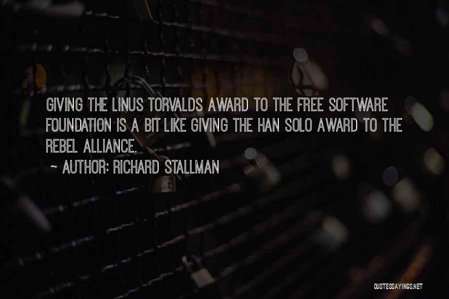 Torvalds Quotes By Richard Stallman