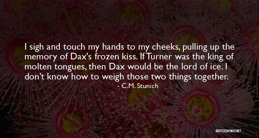 Toshitaka Nomi Quotes By C.M. Stunich Toshitaka Nomi Quotes By C.M. Stunich