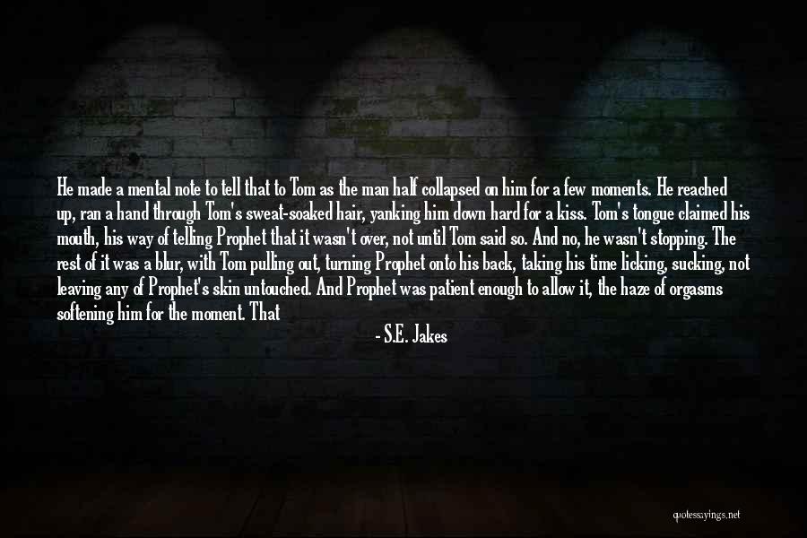 Toshiyuki Honda Quotes By S.E. Jakes Toshiyuki Honda Quotes By S.E. Jakes